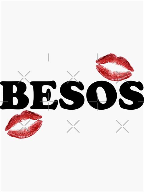 besos stickers|Besos Stickers for Sale .